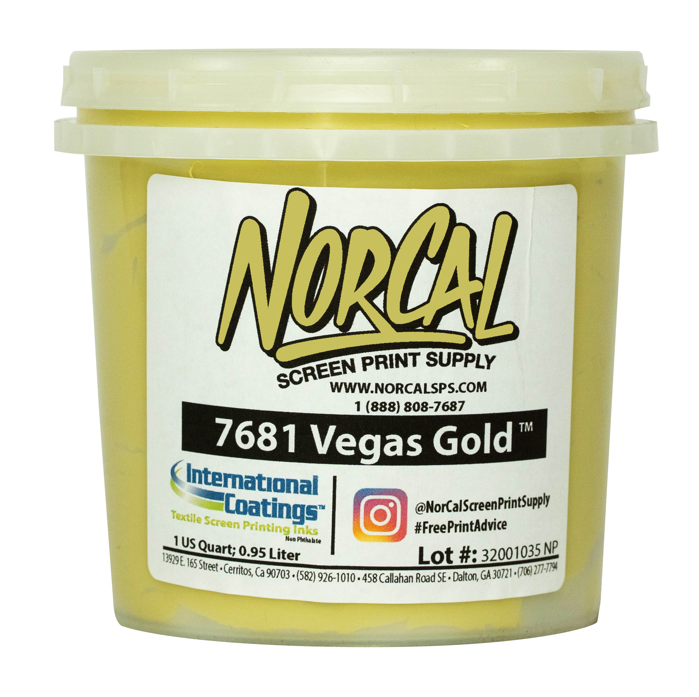 7681 Vegas Gold Plastisol | Screen Printing Supplies | NorCal SPS 7681 Vegas Gold Plastisol | Screen Printing Supplies | NorCal SPS
