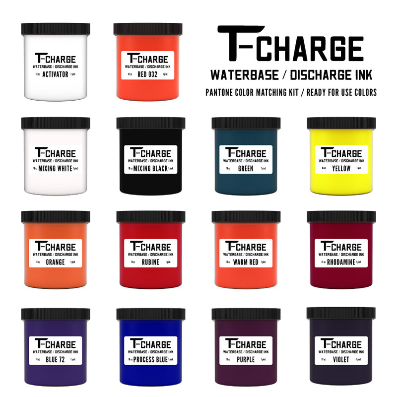 T-CHARGE DISCHARGE & WATERBASE INK - Warm Red
