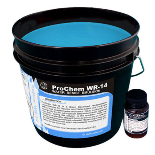 Water-Resistant Emulsions for Screen Printing