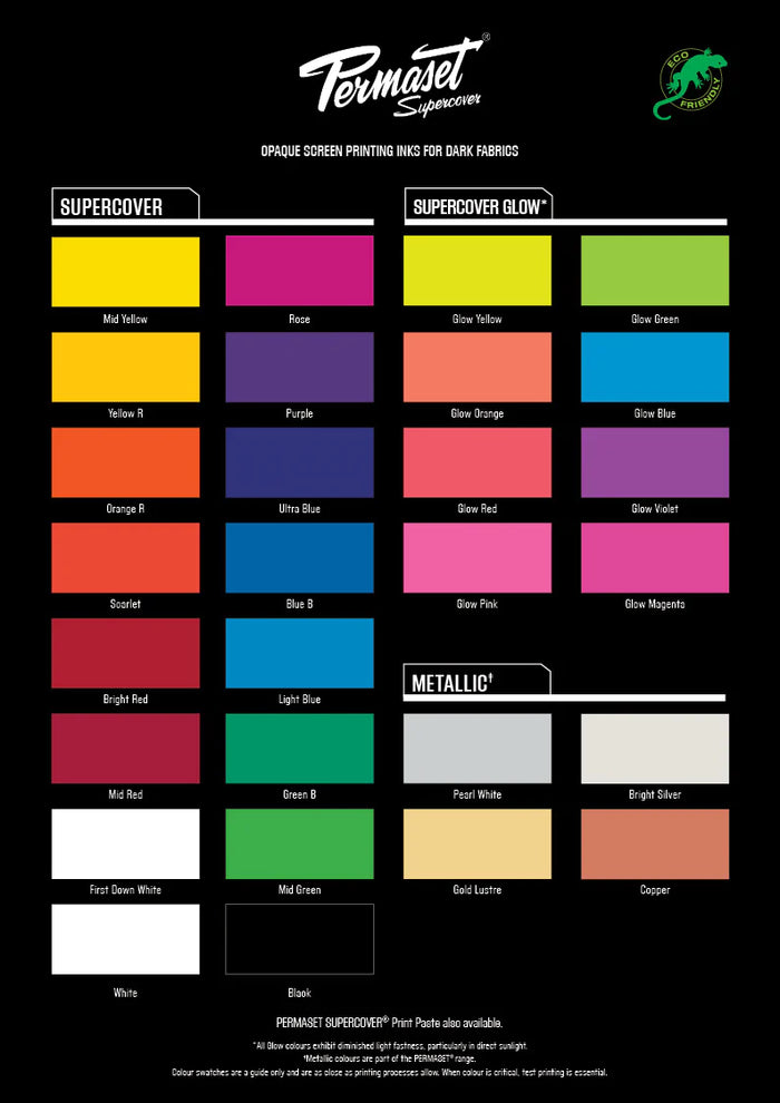 PERMASET SUPERCOVER WHITE | Fast Shipping | NorCal Screen Print Supply