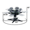 Riley Hopkins 360 6 Color 6 Station Press with XYZ Micro Registration