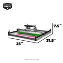 23x31in - The Rudy Press Squeegee/Flood Bar Attachment