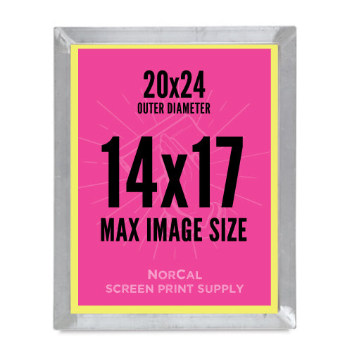 200 Mesh - 20 x 24 Aluminum Screen Printing Frame – HTVMAX