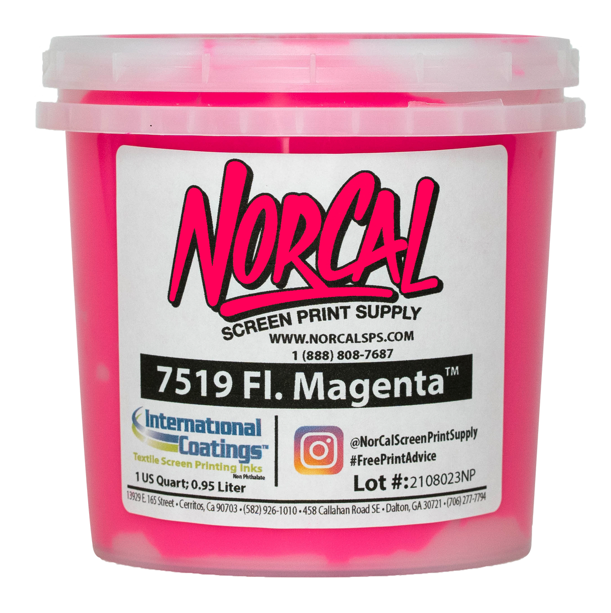 Fluorescent Magenta Ink | Screen Printing Supplies | NorCal SPS