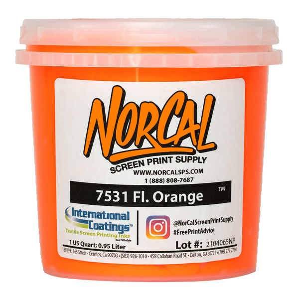 takaCH25 リプロダクト品 North Orange 7531 Fluorescent Orange | Screen Printing Supplies | NorCal SPS