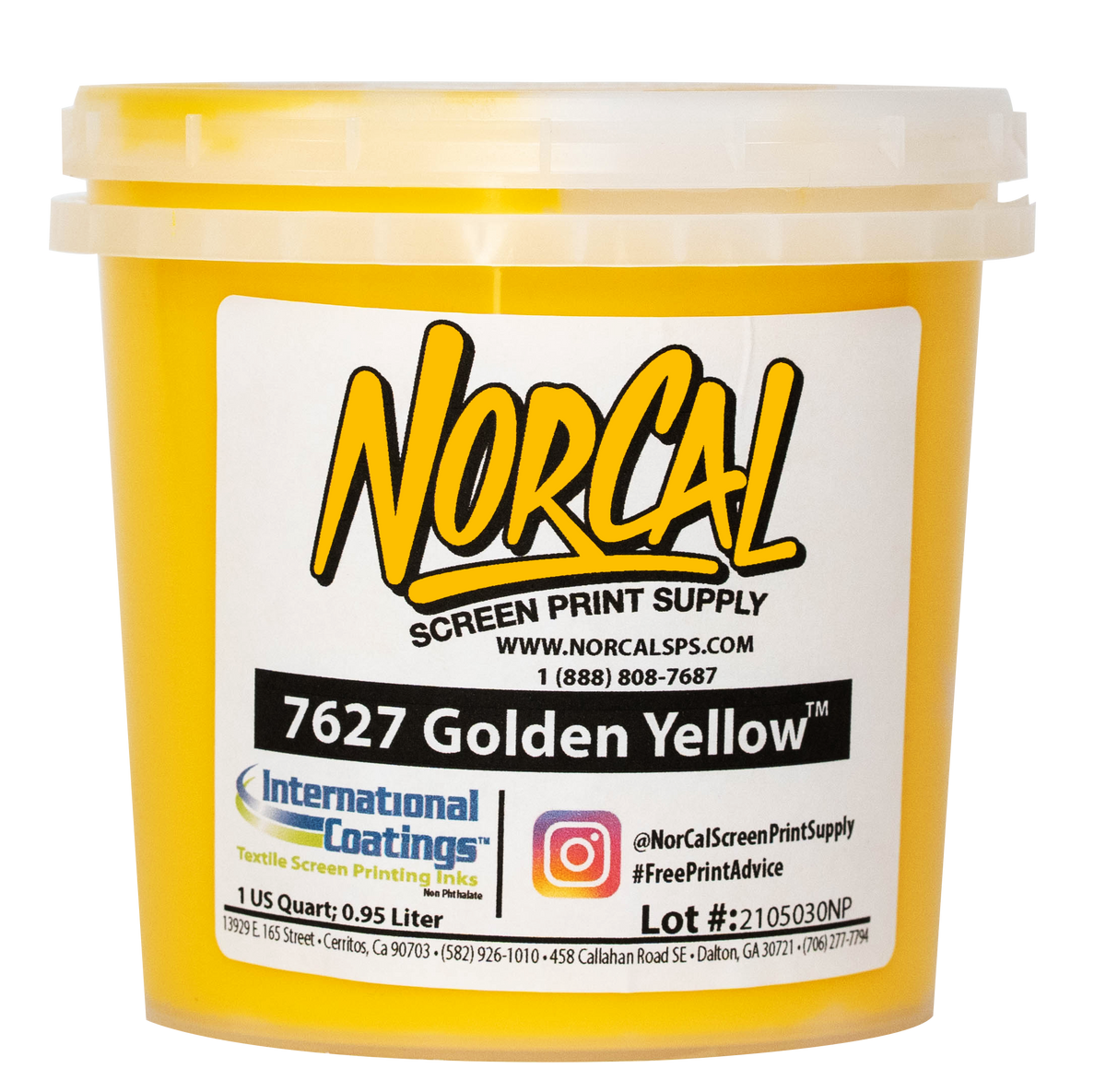 cororful／Sodomほか 7627 Golden Yellow Plastisol | Screen Printing Supplies | NorCal SPS