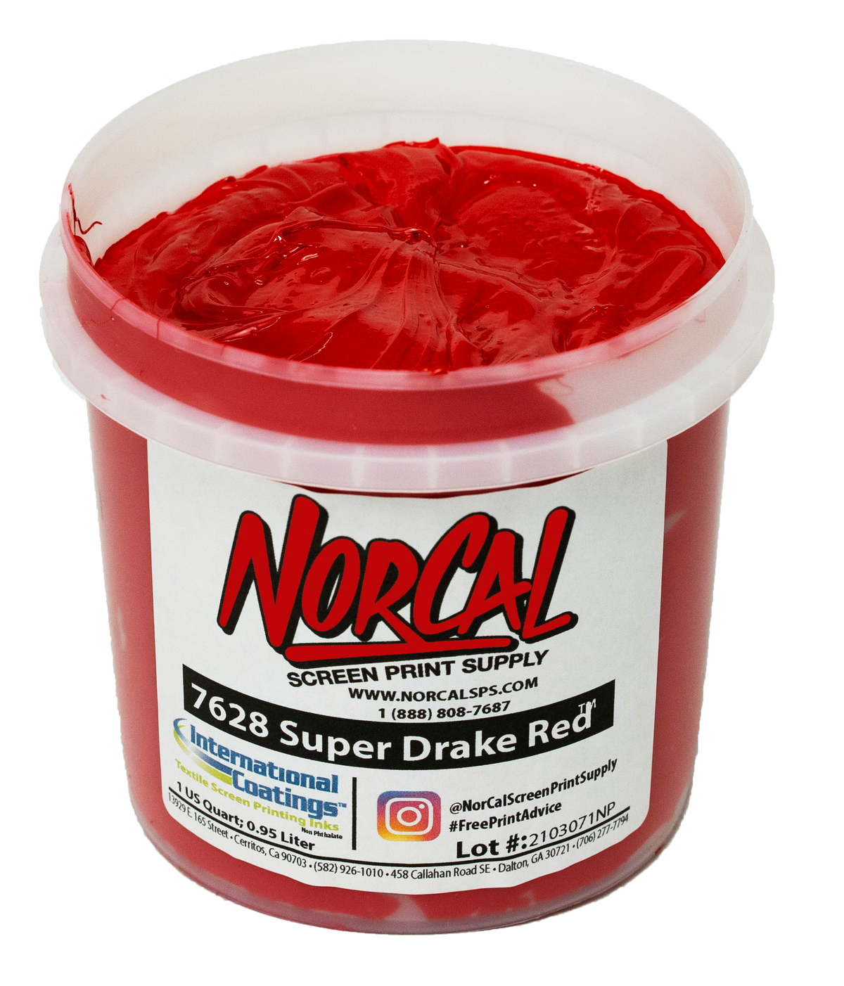 7628 Super Drake Red Plastisol | Screen Printing Supplies | NorCal SPS