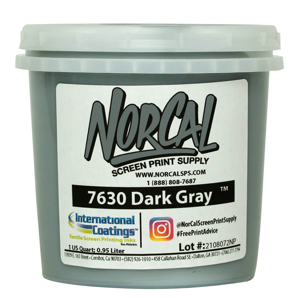 7630 Dark Gray | Screen Printing Supplies | NorCal SPS