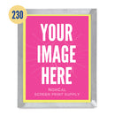 PRE-BURNED Aluminum Screen 20x24 - 230 Mesh