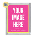 PRE-BURNED Aluminum Screen 20x24 - 305 Mesh