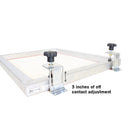 Adjustable Off-Contact Screen Printing Hinge Clamps