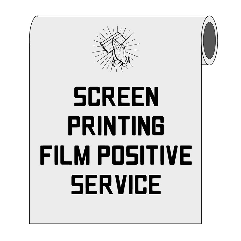 Film Output Service for Screen Printing - Waterproof Films