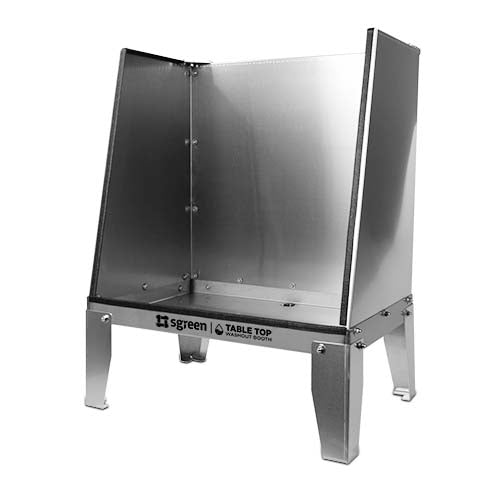 Tabletop Clean Booth Sgreen Tabletop Washout Booth | NorCal Screen Print Supply