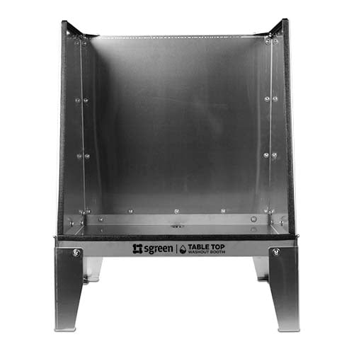 Tabletop Clean Booth Sgreen Tabletop Washout Booth | NorCal Screen Print Supply