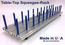 Table-Top Squeegee Rack