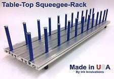 Table-Top Squeegee Rack