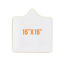 Standard Universal Wood Platen with Neck 16"X16" Adult