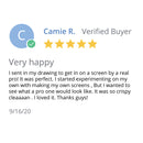 PRE-BURNED Aluminum Screen 20x24 - 160 Mesh